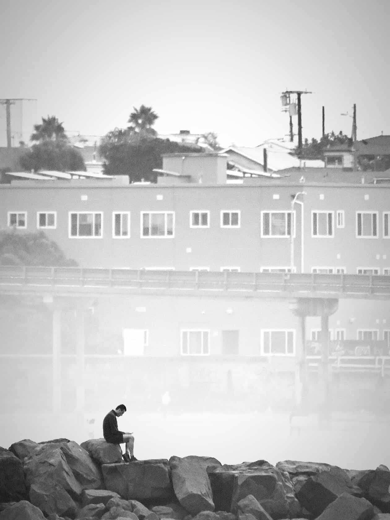 Contemplation on Stones | 8" x 16" Photo Print